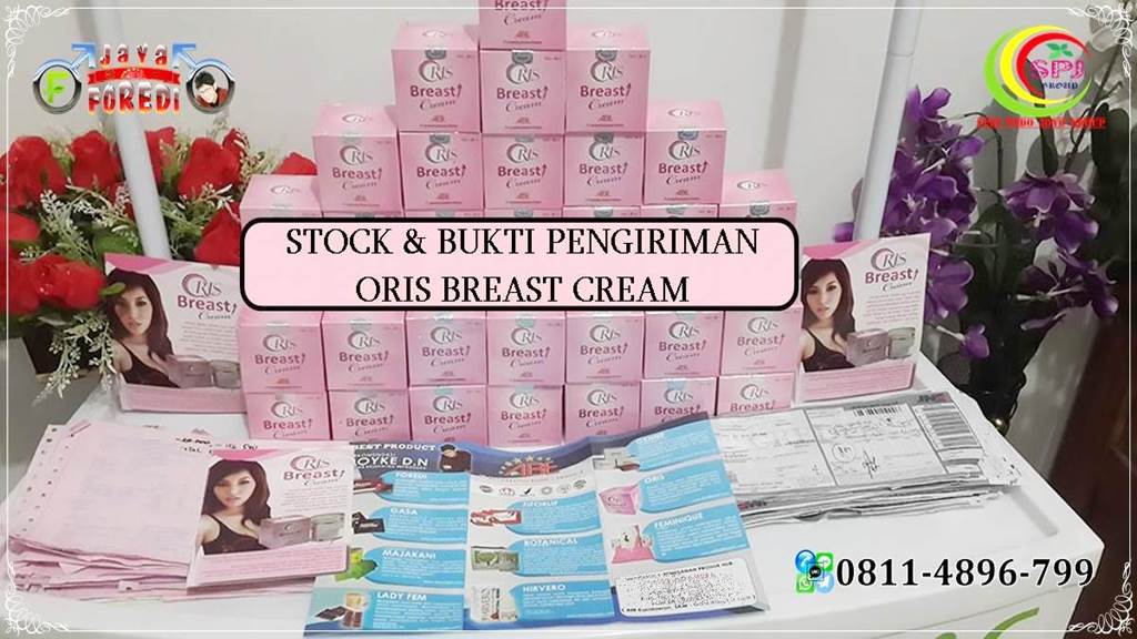 Stock dan pengiriman Oris Breast Cream Asli